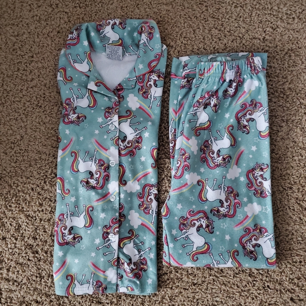 Unicorn Pajama Set/ sleeping set